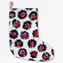 Recherche de fleur rouge chaussette de noël Motif
