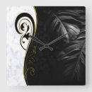 Search for filigree clocks Gold