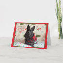 Recherche de scottish christmas vœux cartes Scottie dog
