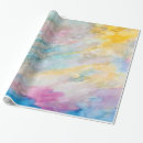 Search for modern art wrapping paper Colorful