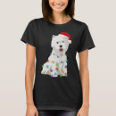 Search for westie christmas tshirts Popular
