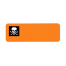 Search for mysterious return address labels Halloween