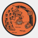 Search for vintage 1920s stickers Halloween