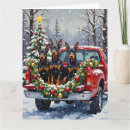 Search for doberman pinscher christmas cards Winter
