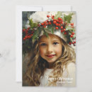 Search for vintage little girl christmas cards Traditional
