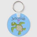 Search for green turtle keychains Beach