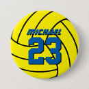 Search for volleyball ball buttons Athletes