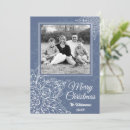Search for blue and white christmas cards Script