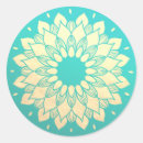 Search for golden mandala stickers Yoga