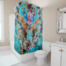 Search for stained glass pattern shower curtains Orange