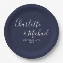Search for navy wedding plates Minimalist