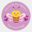 Search for bee puns stickers Valentine