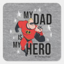 Search for my dad is my hero stickers Happy fathers day