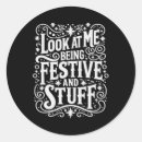 Search for look at me stickers Festive