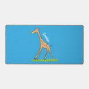Recherche de girafes drôles tapis souris Dessin
