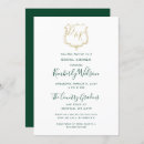 Search for forest green bridal shower invitations Boho
