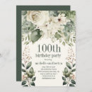 Search for sage green birthday invitations Botanical