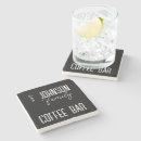 Search for restaurant coasters Black and white