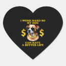 Search for i work hard stickers Animal