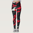 Search for red white and black leggings Fashion