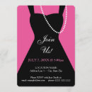 Search for pink ladies night invitations Black