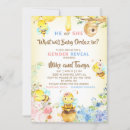 Search for bumblebee gender reveal invitations Honeybee