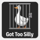 Search for silly humour stickers Goose