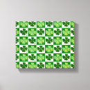 Search for saint patrick canvas prints Green