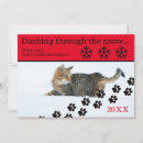Search for dashing through the snow cards Red