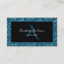 Recherche de turquoise noir cartes visite Salon de beauté