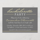Search for yellow bachelorette party invitations Bride