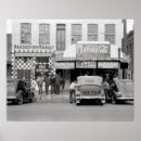 Search for vintage restaurant posters Retro