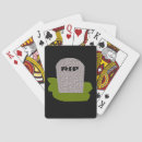 Search for headstone playing cards Death