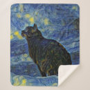 Search for digital painting blankets Cat