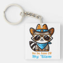 Search for cute raccoon keychains Funny
