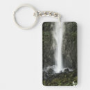 Search for waterfall rectangular keychains Nature
