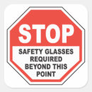 Search for required stickers Safety