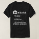 Recherche de trente sixième tshirts Anniversaire