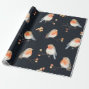 Search for robin wrapping paper Animal