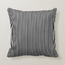 Search for black and white striped pillows Pattern