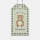 Search for teddy bear gift tags Gingham