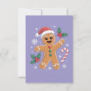 Search for gingerbread man invitations Candy cane
