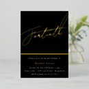Recherche de golden birthday invitations Noir