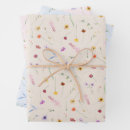 Search for wildflowers wrapping paper Watercolor boho wild flowers