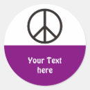 Search for peace symbols stickers Simple