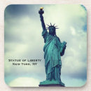Recherche de statue liberté dessous de verres Manhattan
