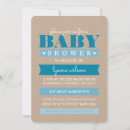 Search for kraft baby shower invitations Cute