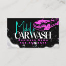 Search for car business cards Mobile car wash