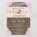 Search for doe baby shower invitations Pink