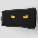 Search for black cat golf head covers Feline
